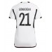 Tyskland Ilkay Gundogan #21 Replika Hemma matchkläder Dam VM 2022 Korta ärmar
